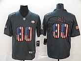 Nike 49ers 80 Jerry Rice 2019 Salute To Service USA Flag Fashion Limited Jersey,baseball caps,new era cap wholesale,wholesale hats